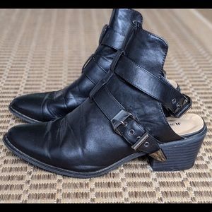 Moto Inspired Ankle Booties